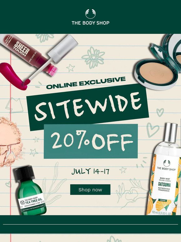 Surprise! 🎉 Don't miss out... its our SITEWIDE SALE! 🥳 + more...