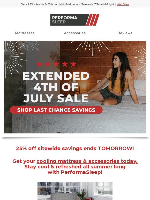 Last Call for 4th of July Extended Savings! ⏰