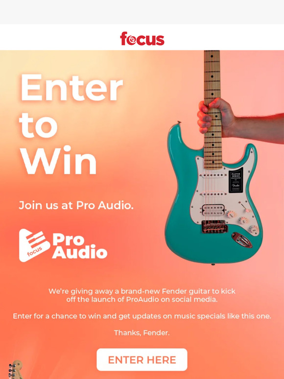 Giveaways don’t get better than this 🎸
