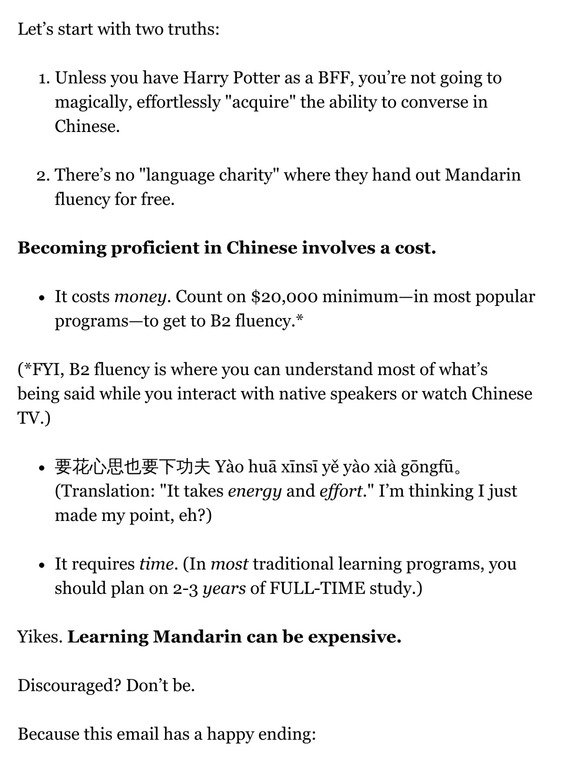 The REAL cost of becoming fluent in Mandarin