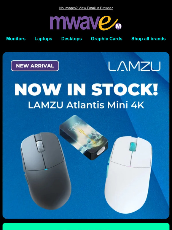 ✨NEW Arrival! Lamzu Atlantis Mini