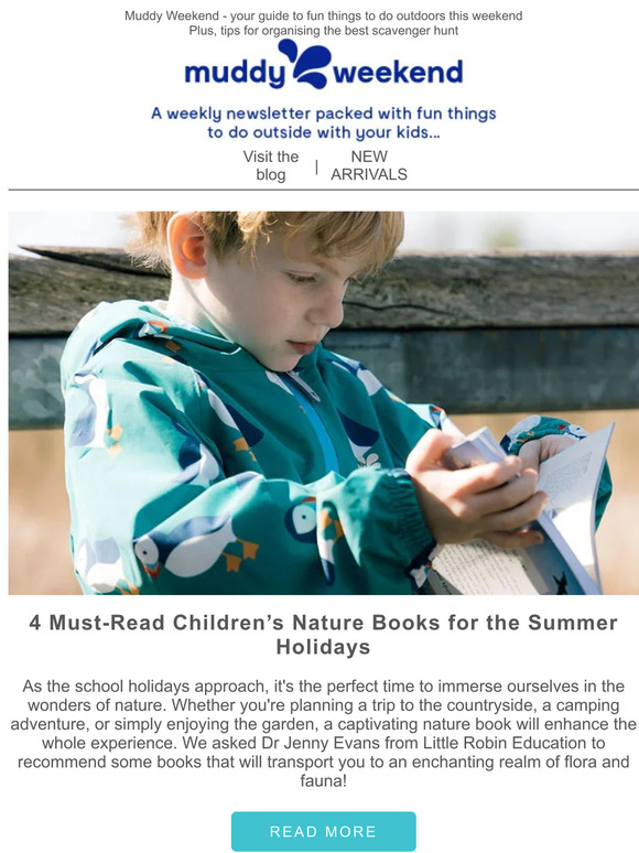 4 Must-Read Children’s Nature Books for the Summer Holidays 📚