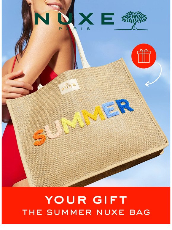🎁 GIFT: your exclusive new summer bag 🏖️