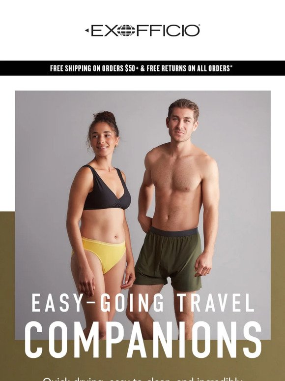 Easy-going travel companions