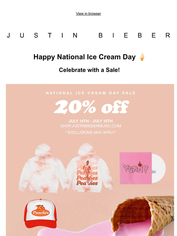 National Ice Cream Day 🍦