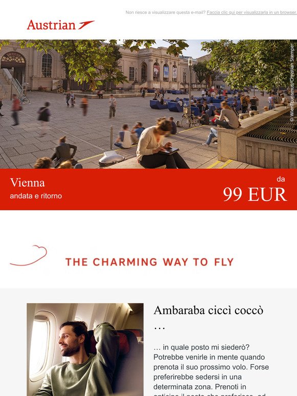 Destinazione Austria: Vienna a partire da 99 EUR