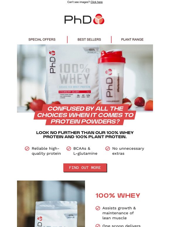 Looking for quality protein? We've got you covered
