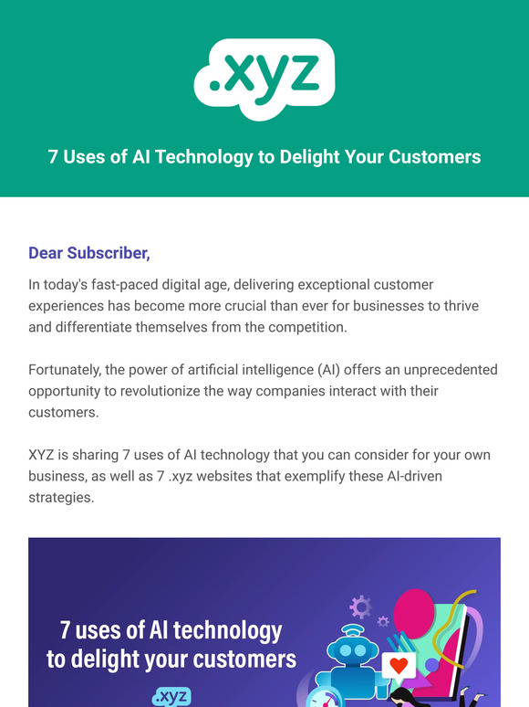 7 Uses of AI Technology to Delight Your Customers