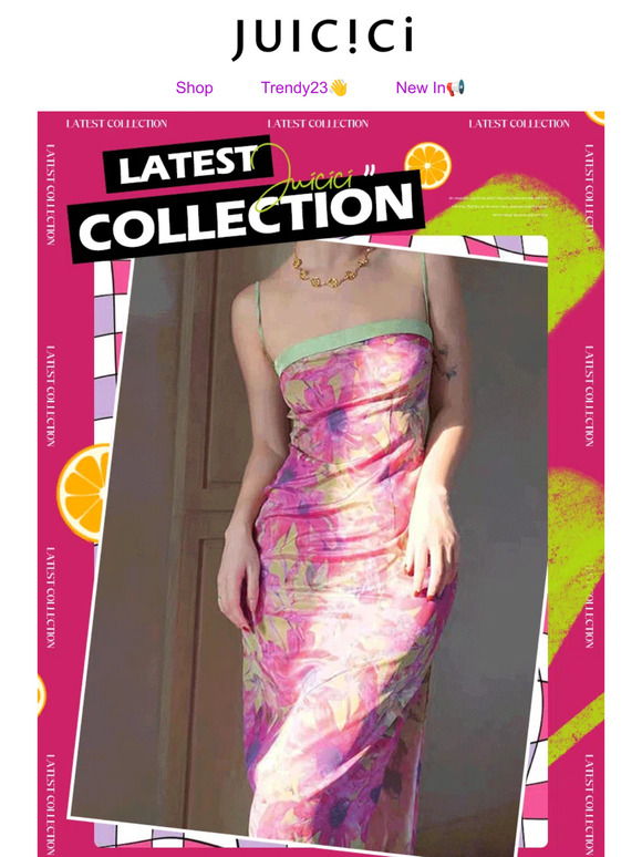 📢Great deals! Freshen up your wardrobe with our latest collection!