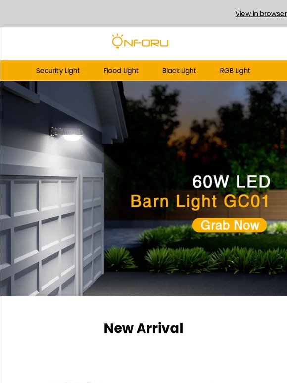🔥Explosive new products arrive | 5 Heads  LED Security Light  & Barn Light