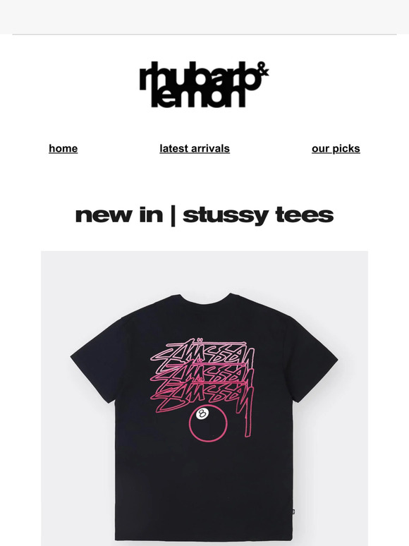 Stussy T-Shirts Online Now