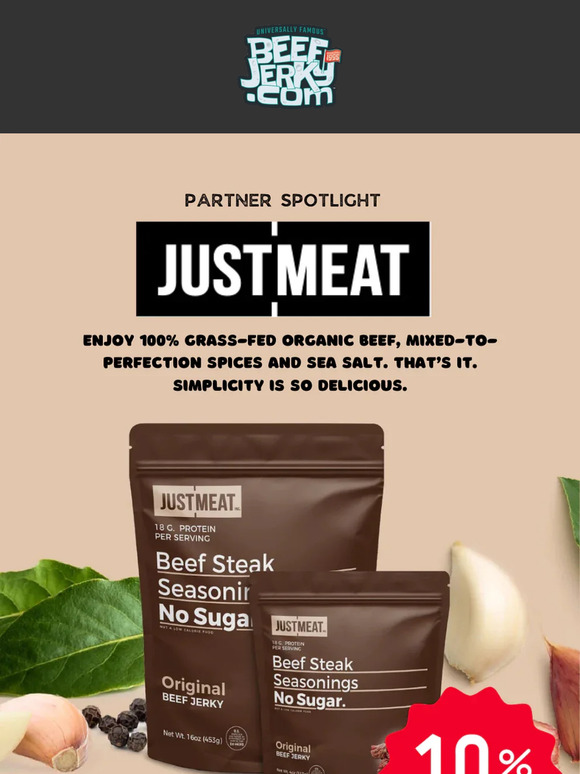 Satisfy Your Jerky Cravings (and Savings) with High-Quality Ingredients from our Partner Brand!
