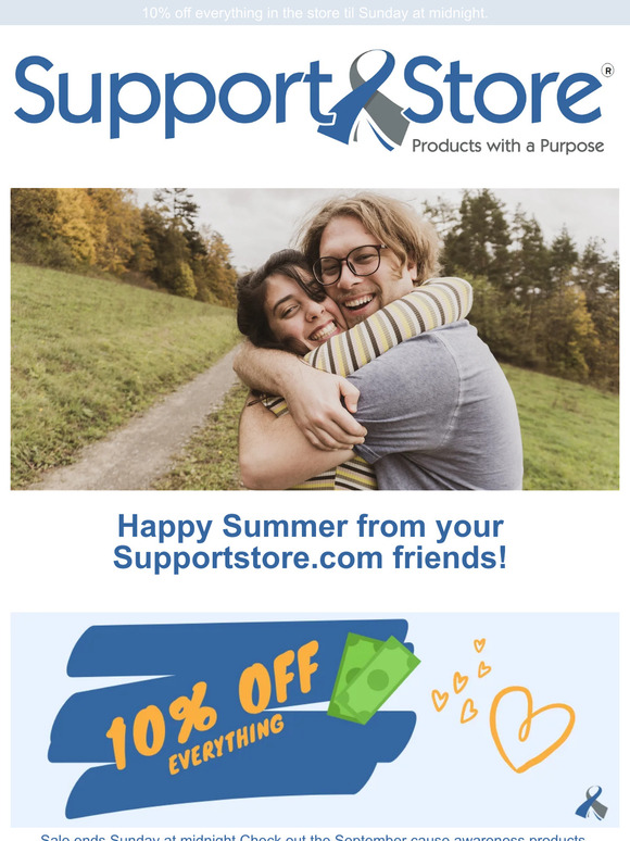 10% off Storewide through Sunday