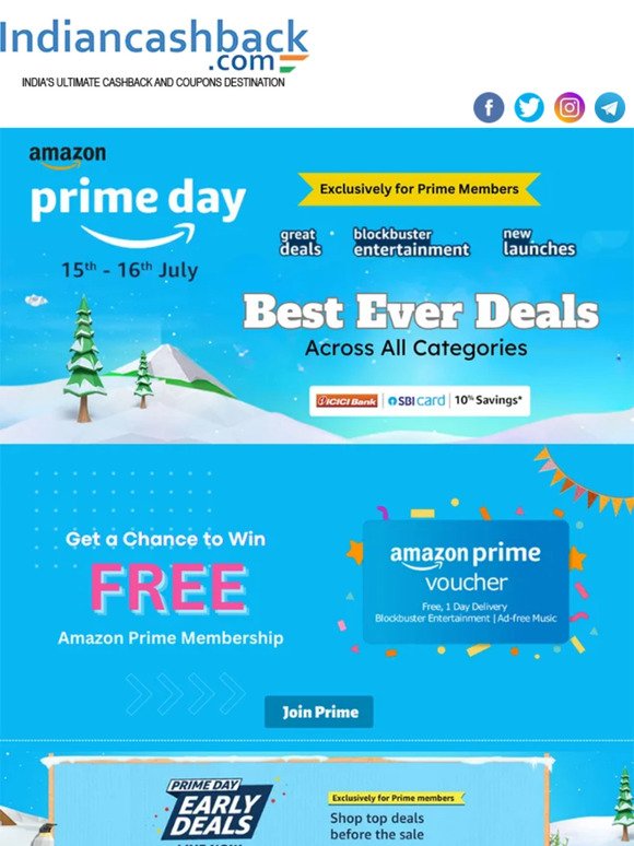 Check out before Amazon prime sale starts 🎁