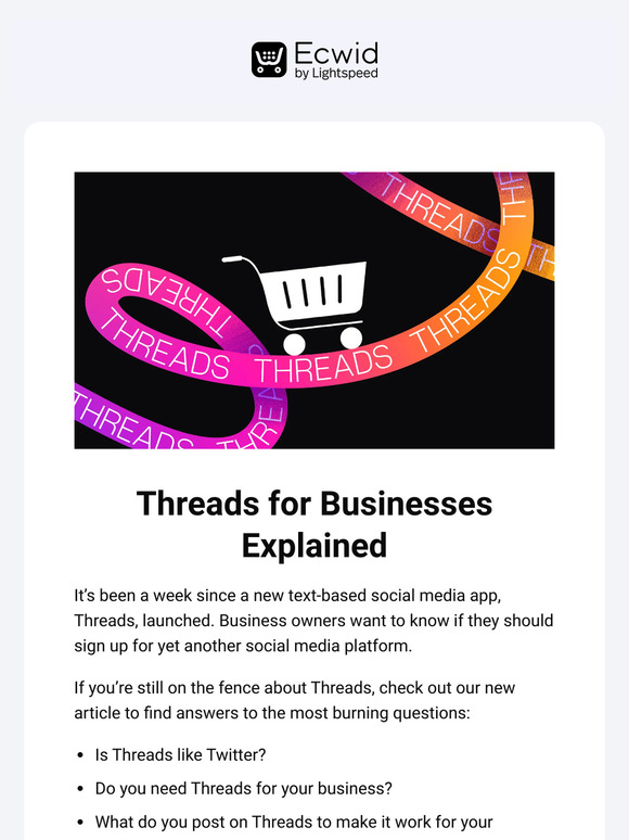 🧵 What to Post on Threads as a Business