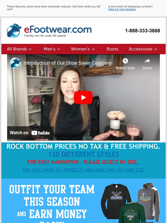 Shoe Saver - Rock Bottom Prices! Free Shipping/No Tax!