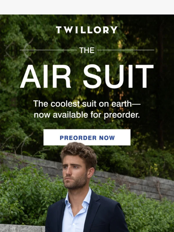 Twillory: The Air Suit Coming Soon… | Milled