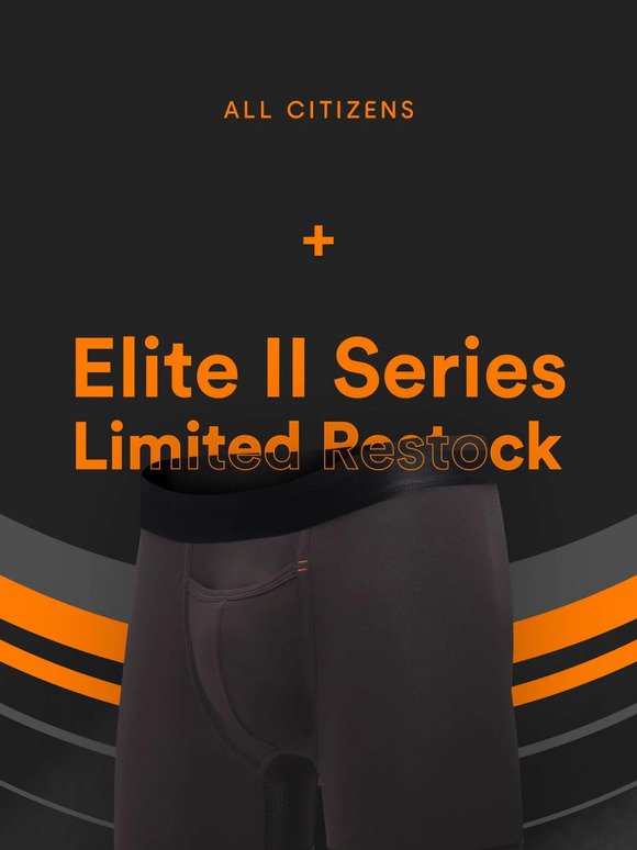 All Citizens: ICYMI: Introducing the Elite II and Tactical II Series -  Packed with Serious Upgrades