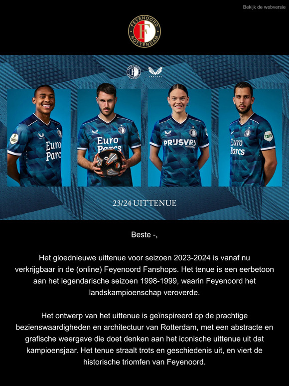 Het nieuwe uittenue 2023-2024!