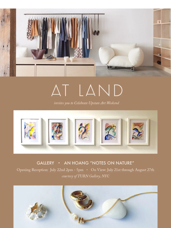 Kingston, NY // July 22nd  +23rd // EN Studio Trunk Show