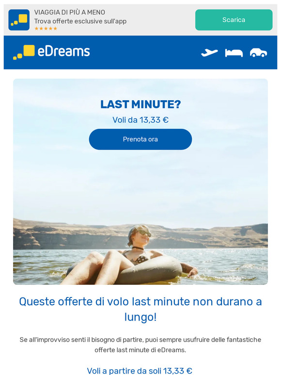 🛫 Queste offerte non dureranno a lungo