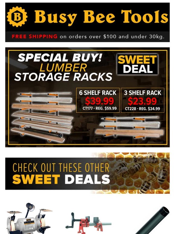 Special Buy - Lumber Storage Rack