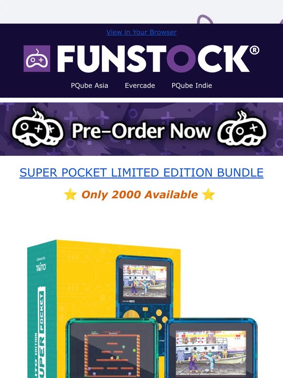 Super Pocket Limited Edition Pre-Order NOW OPEN!