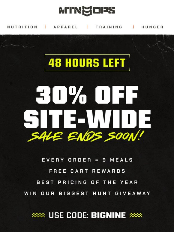 48 HOURS LEFT [Sale Ends Soon!]