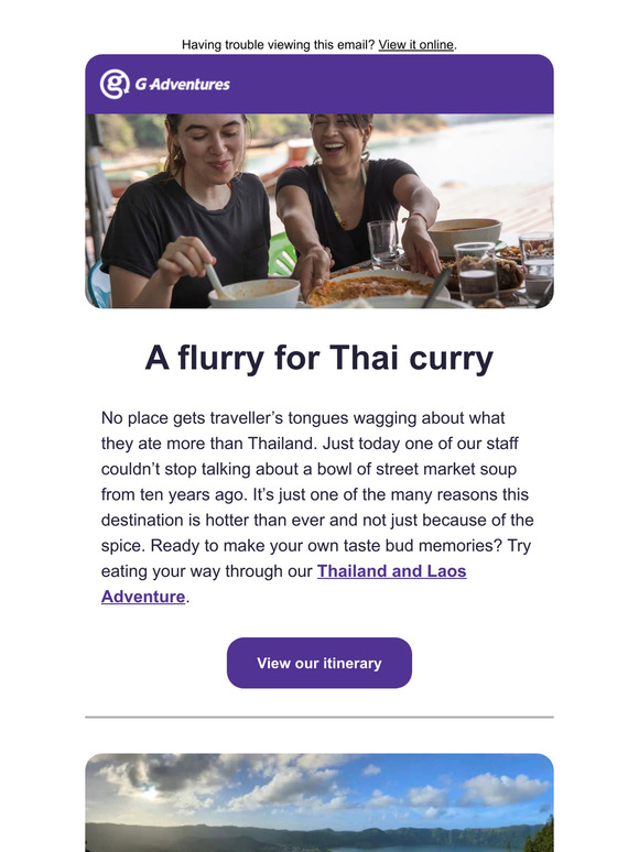 Trend alert: Thailand + Azores hiking tips