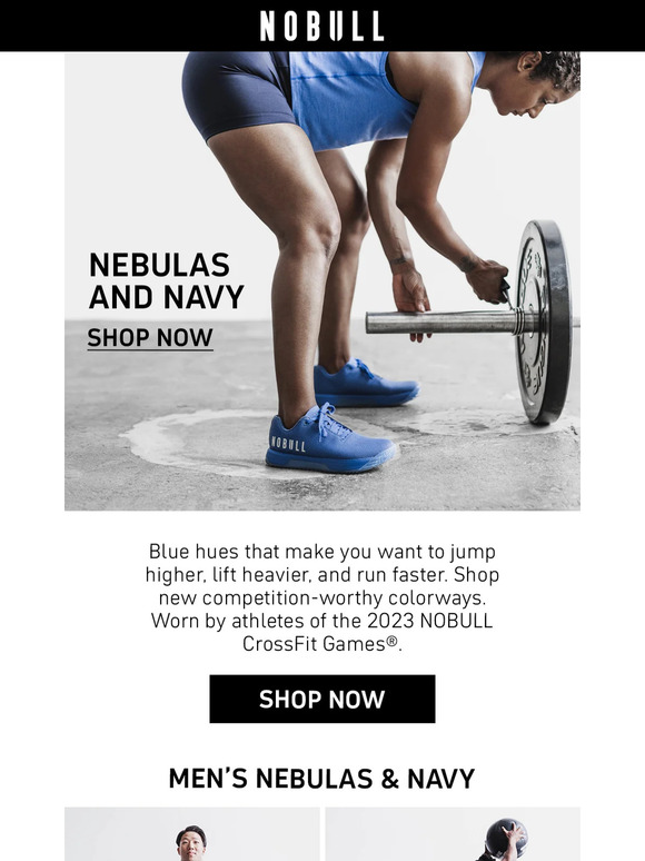 NOBULL NEW shades of blue. Featured in the 2023 NOBULL CrossFit Games