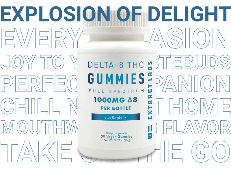 Extract Labs NEW Delta 8 THC Gummies😋 Milled