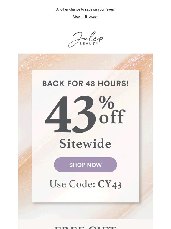 🤩 IT'S BACK! For 48 Hours Only