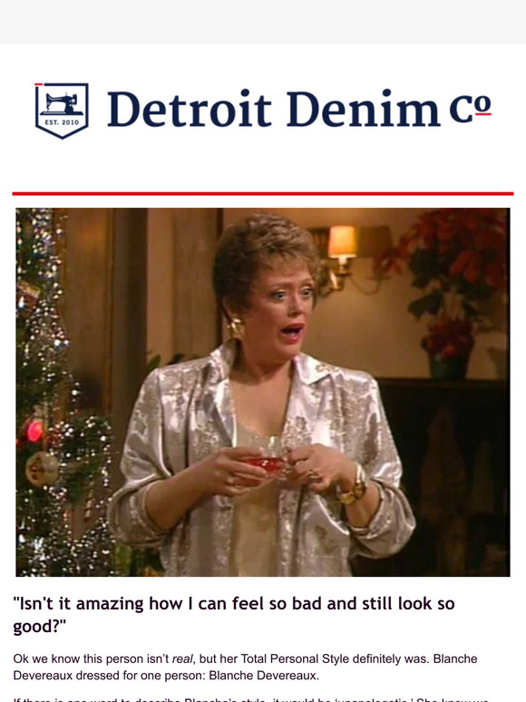 Living Vibrantly: Blanche Devereaux ✨💋🌴