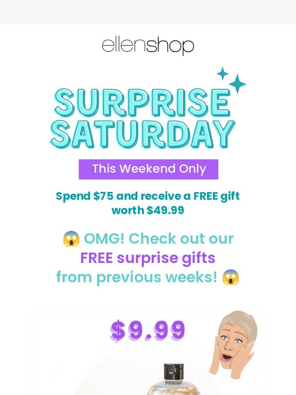 Don’t miss out: FREE surprise gift worth $49.99!
