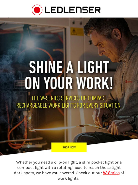 W-Series Work Lights - Built For Professionals
