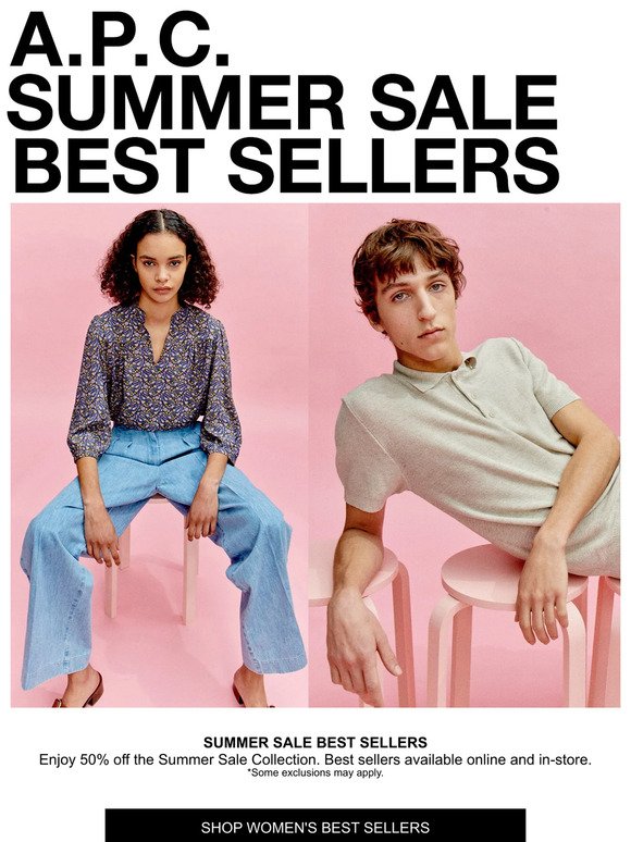 Summer Sale Best Sellers | 50% off