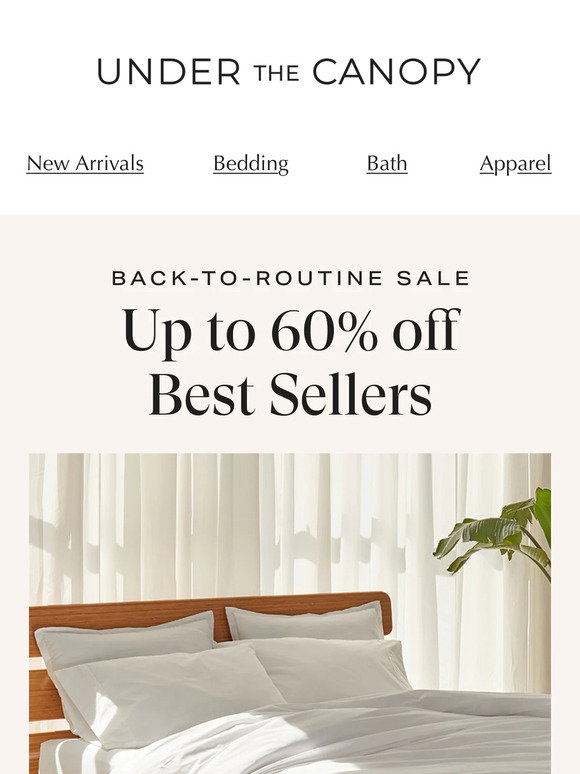 Under the Canopy: The best of our Back-to-Routine sale… | Milled