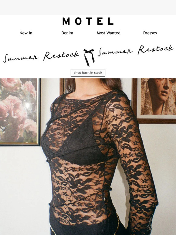 Just restocked ~ Lubica in Lace