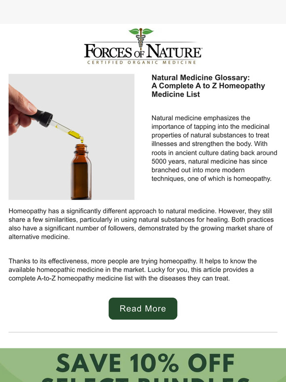 A Complete A to Z Homeopathy Medicine List