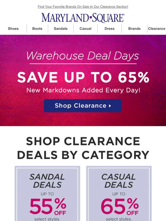 Maryland Square Here Are Some Savings We KNOW You'll Love Milled