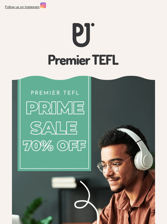 FINAL HOURS 70% Off TEFL Courses ⏳