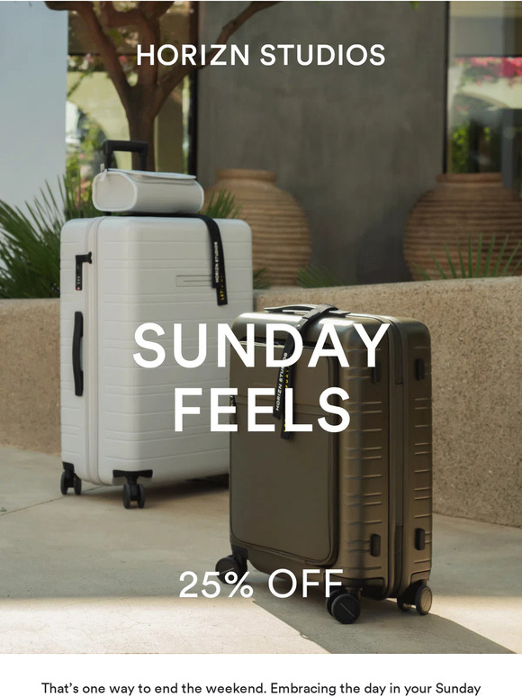 Happy Sunday! Today only: 25% off