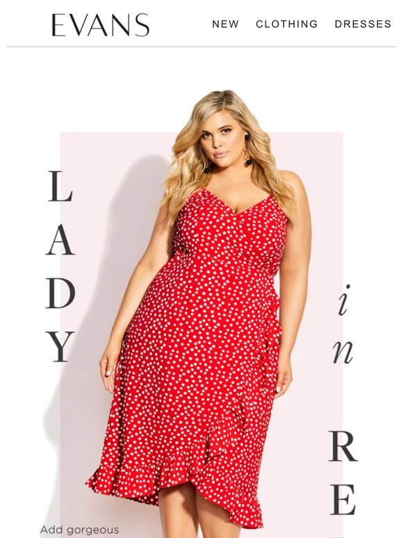 Lady in Red + Selected Sale Styles Now £5 & Under*