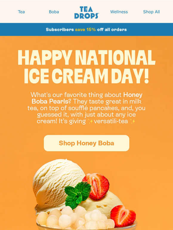 Tea Drops 2023’s New Fave Ice Cream Topping 😋 Milled