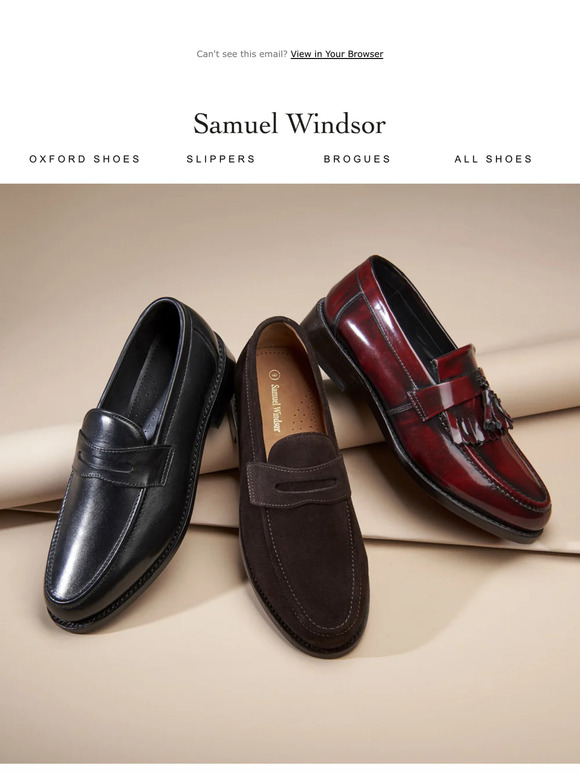 Samuel Windsor Co Uk Size Chart