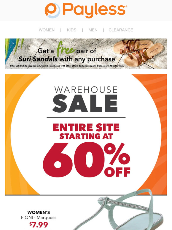 S-A-L-E 🎉 Starting at 60% OFF!!!