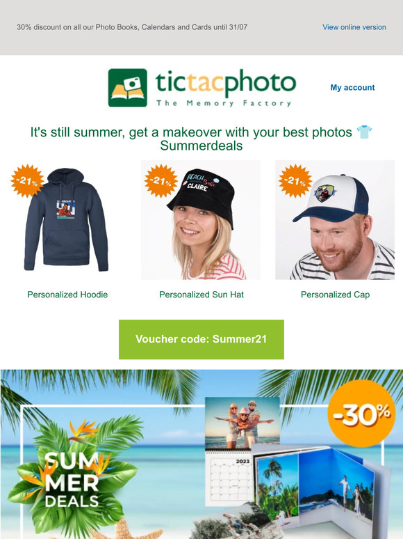 Summer Deals: up to 30% off!