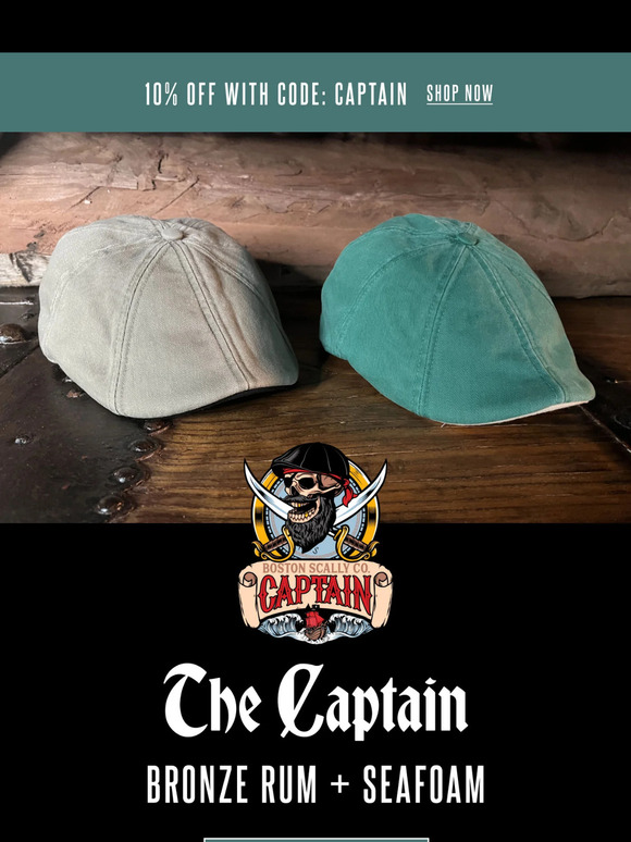 The Sailor Boston Scally Cap - Salted Copper