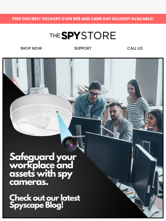 📸 Safeguard your business with spy cams