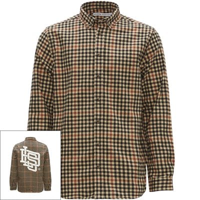 Overshirt udført i 100% bomuld, med button down flip. Knaplukning ved manchet, samt logo print på ryg. Regular fit GOLF FLANNEL Skjorter